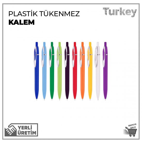 Plastik Tükenmez Kalem